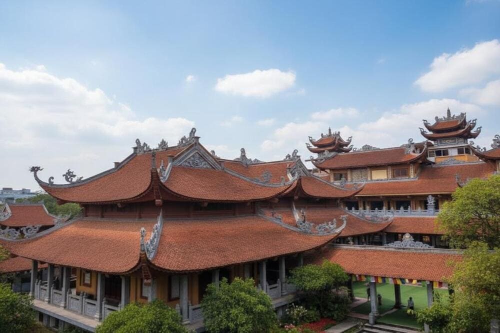 Lựa chọn trang phục phù hợp để tôn trọng không gian tâm linh.